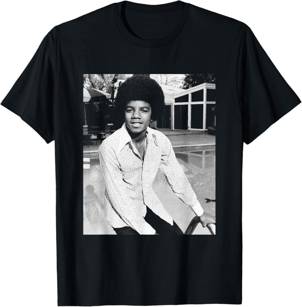 Michael Jackson at LA Home The Jackson 5 1975 T-Shirt | Amazon (US)