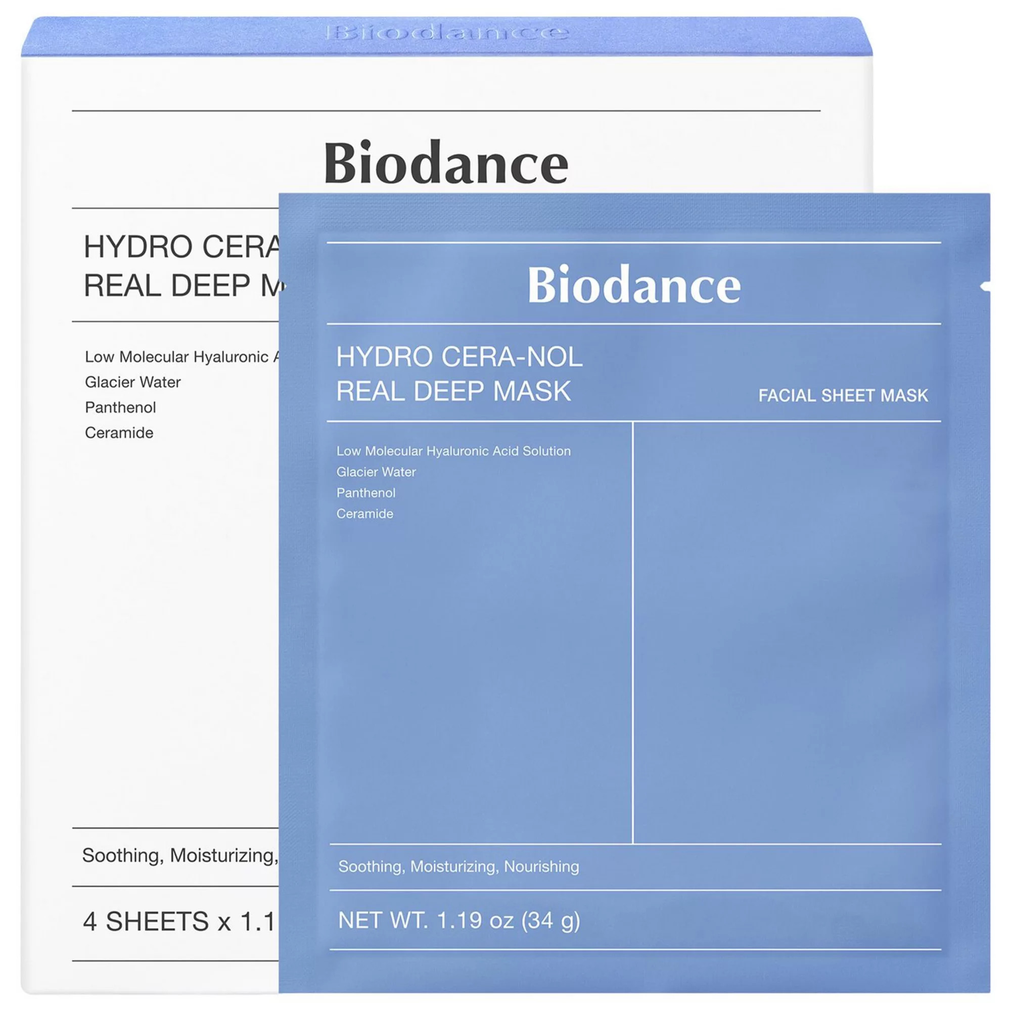 Biodance Hydro Cera-nol Real Deep Mask - 4 pack for Dryness Relief & Redness Soothing | Kohl's