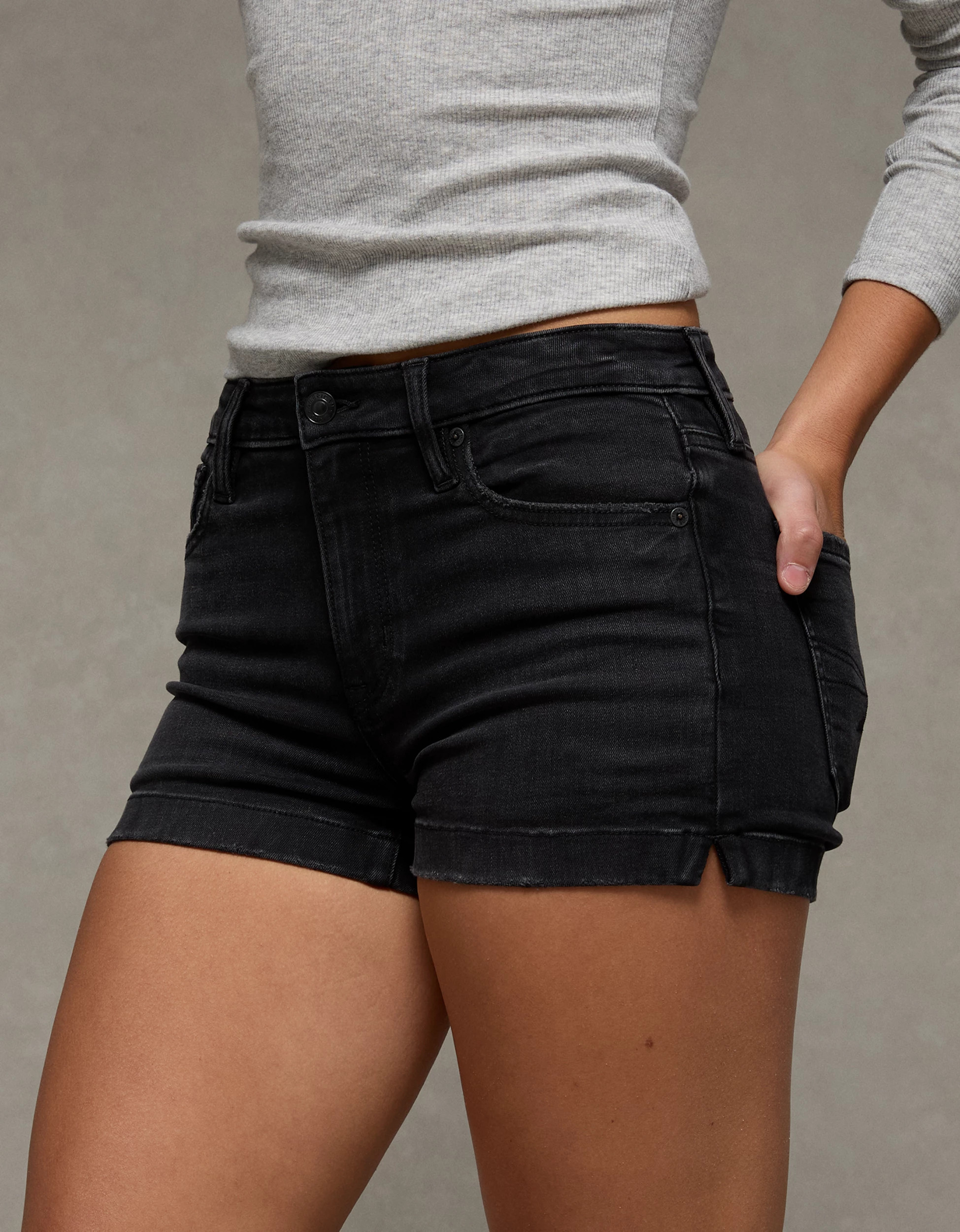 AE Next Level High-Waisted Shortie | American Eagle Outfitters (US & CA)