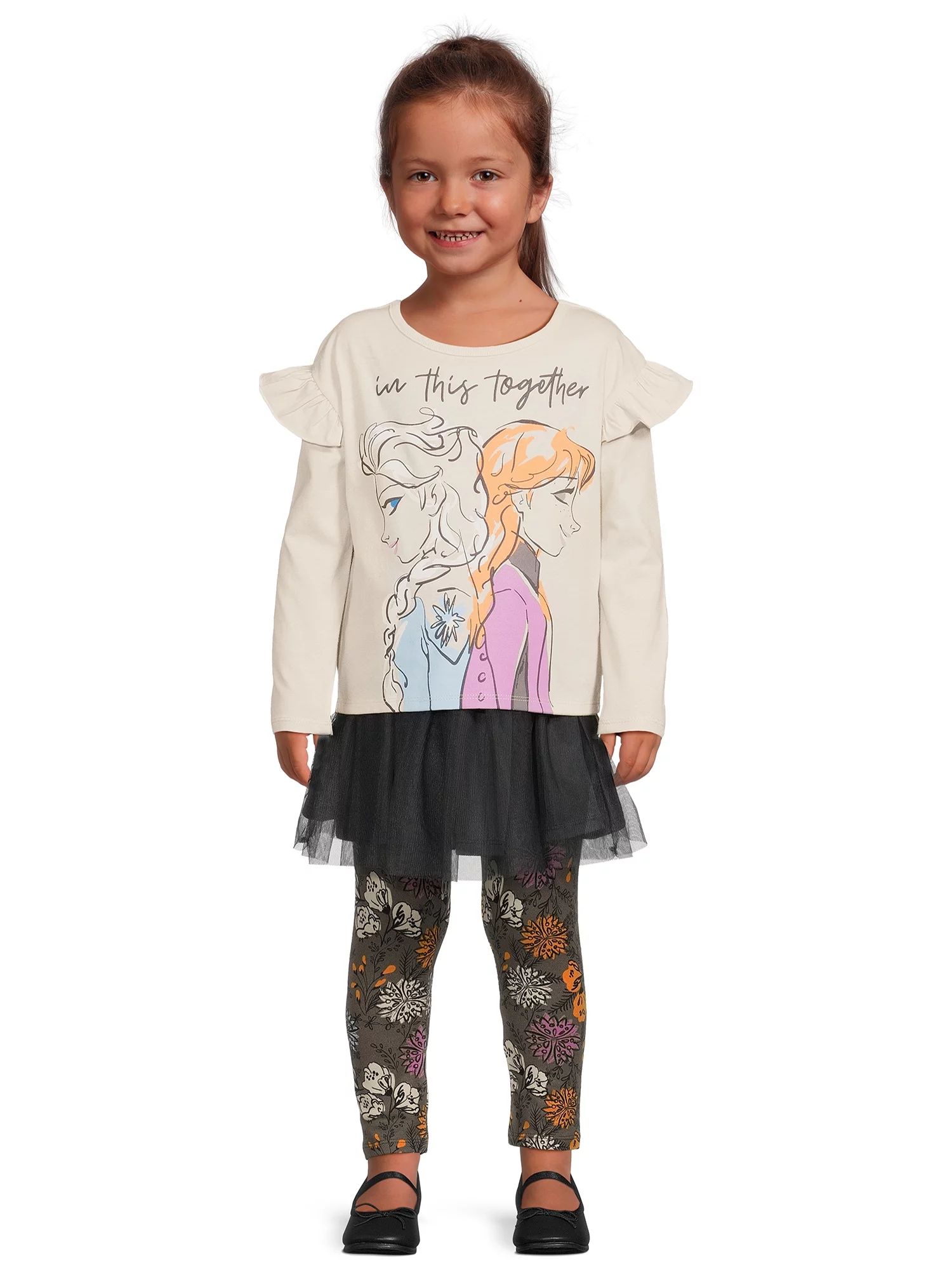 Frozen Toddler Girl Role Play Set, 4-Piece, Sizes 2T-5T | Walmart (US)