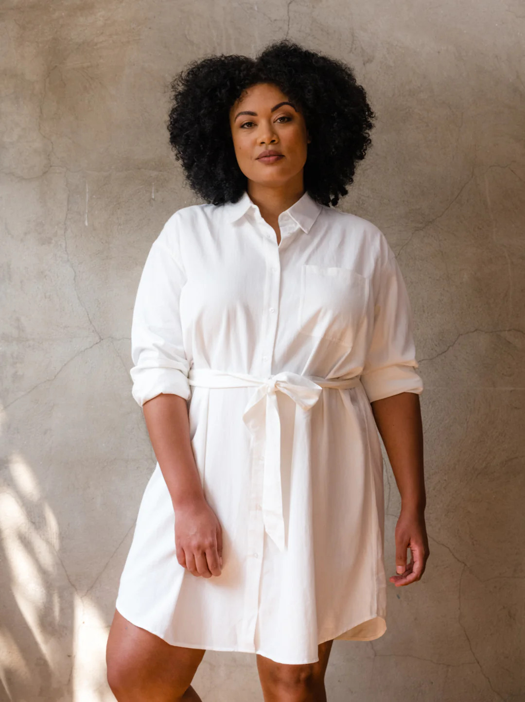 Harris Button Down Shirt Dress | ABLE Clothing