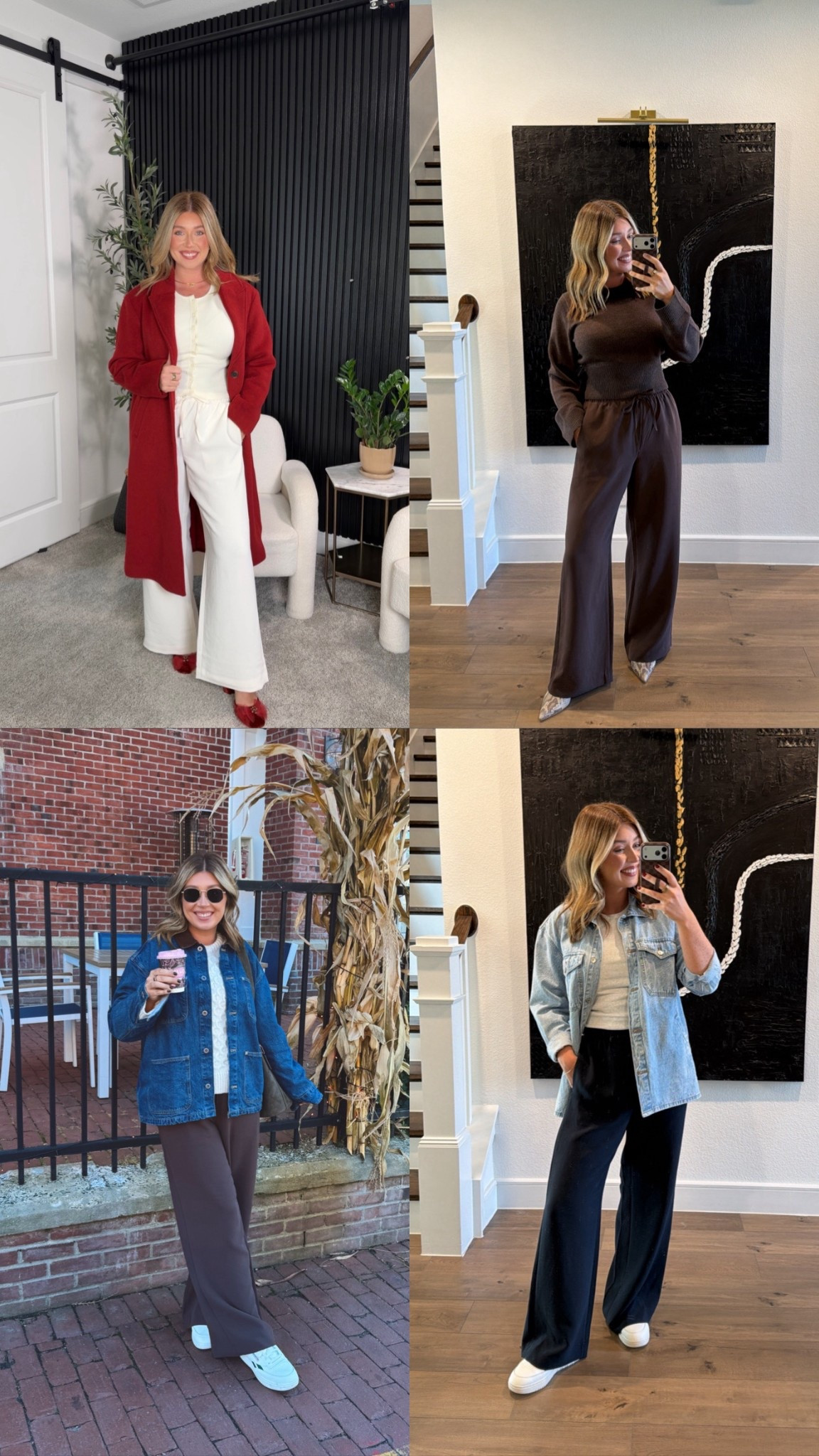 The Aritzia lodge pant is my FAVORITE pant. They fit super well, have a functional draw string, don’t wrinkle!!!, and can be dressed up or down. I wear a medium regular length and I’m 5’7 for reference. They are 20% off right now for members (you just need an email with them) 

#LTKCyberWeek #LTKSaleAlert