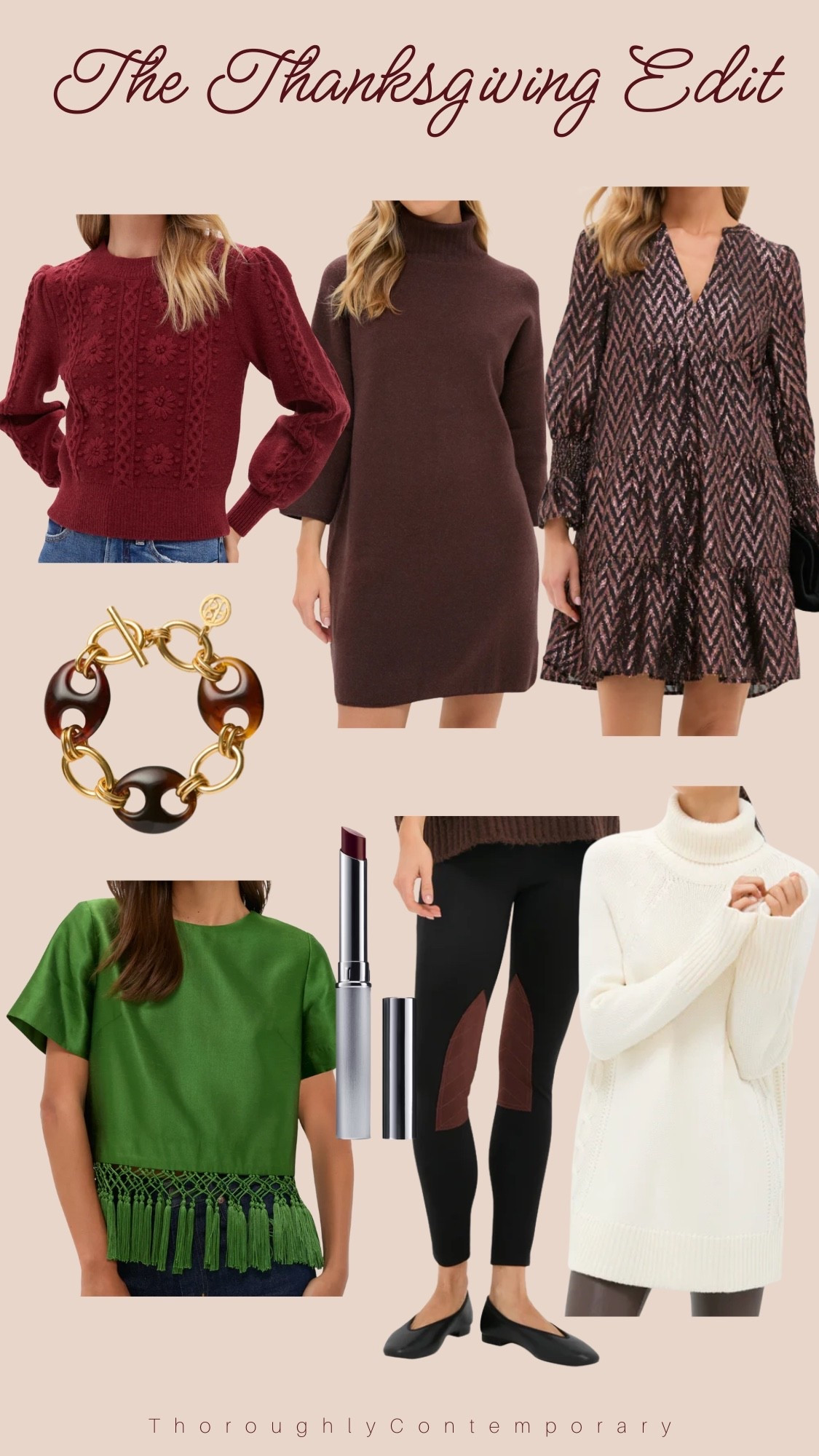 Thanks giving is quickly approaching. Here are a few pieces and outfit ideas sure to make you best dressed at dinner  

#LTKStyleTip #LTKCyberWeek #LTKHoliday