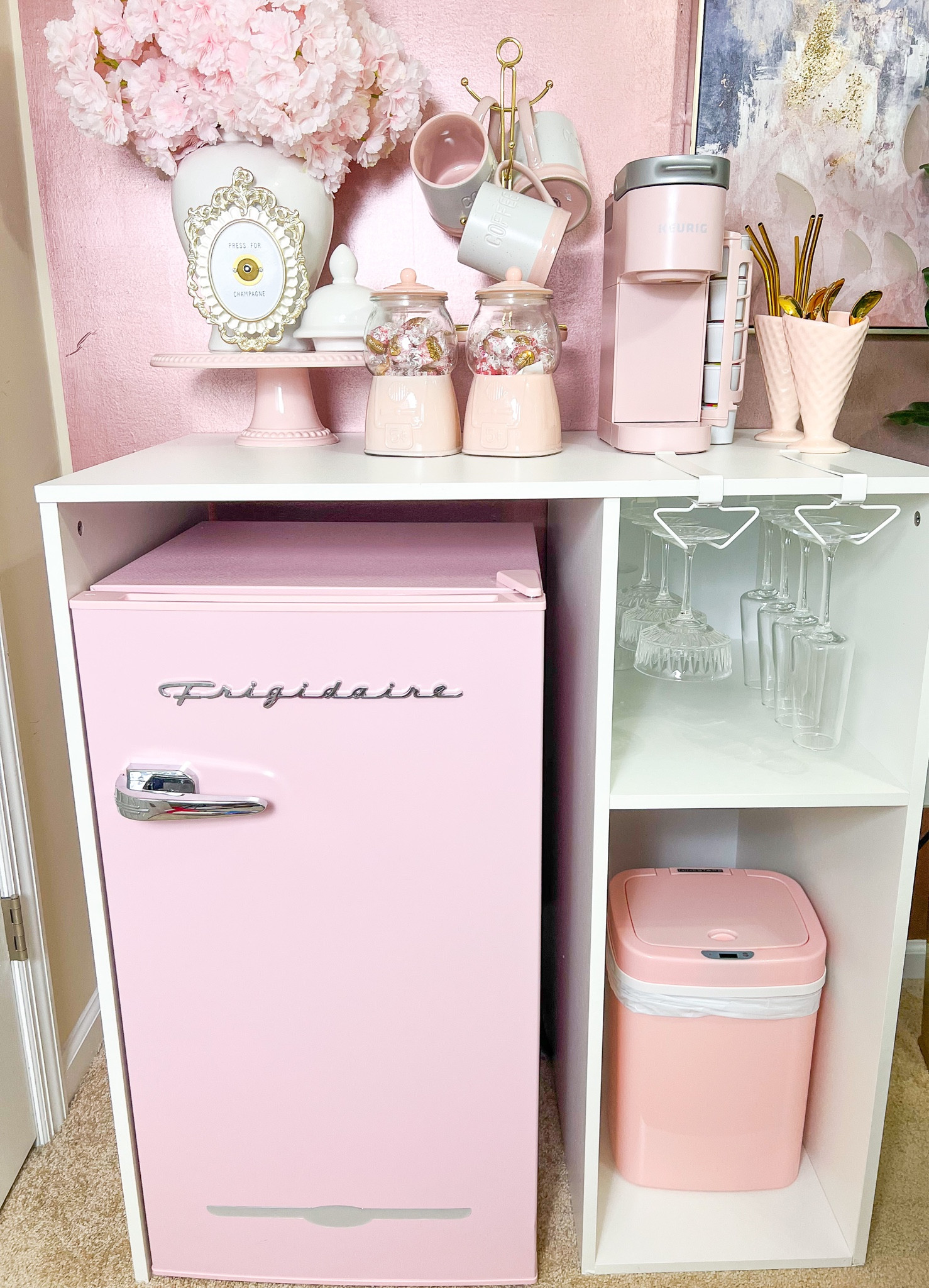My pink Mini Fridge and coffee accessories. 💗

Shop this pic below and follow Make It With Micah for more! 

Mini fridge. Office decor. Coffee bar. Pink decor. Amazon find. 

#LTKhome #LTKFind #LTKunder100
