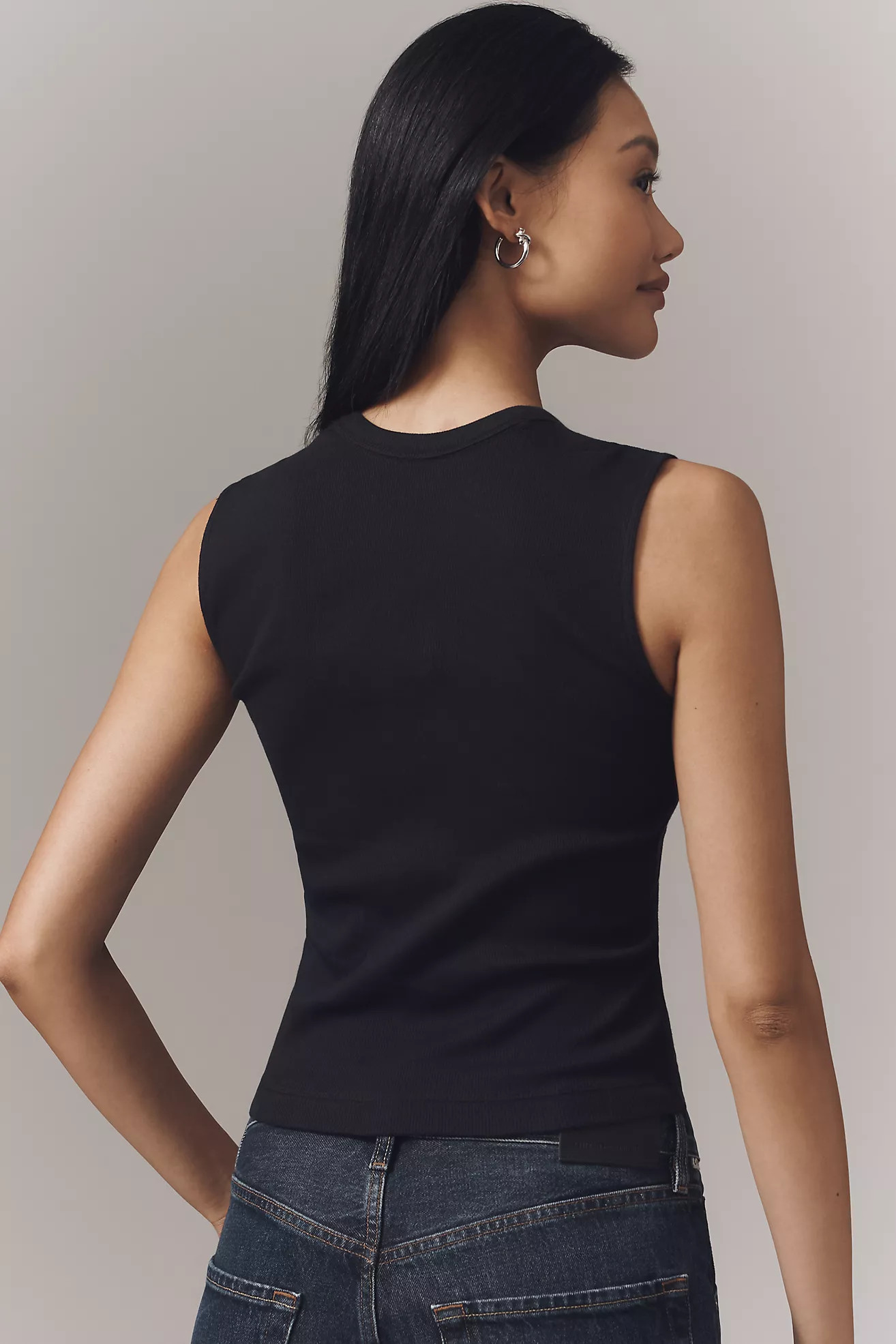 By Anthropologie Scoop-Neck Muscle Tank | Anthropologie (US)