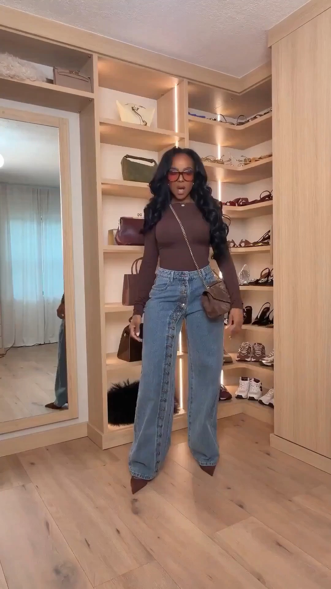 Scroll to shop! ✨ Everything from this look is linked below. 👇🏽    

Wearing: Size Small | 5’4” | 140 lbs | Denim 2 Long

📲   Download the FREE LTK app & follow me (@kirasfashionfinds) to shop all my daily finds.  #LTKootd #LTKPetite #LTKU