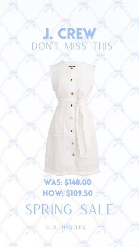 Love how classy this white dress from J crew is! 




JCrew sale
White dress
Button down dress
Spring fashion 
Summer fashion spring outfit 

#LTKstyletip #LTKsalealert #LTKworkwear