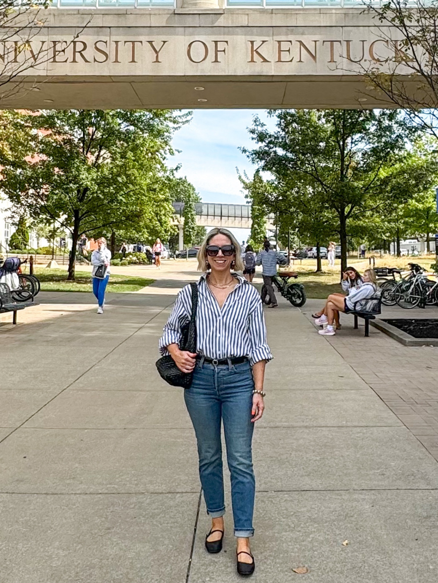 Fall outfit / early fall outfit 

Jeans true to size - wearing size 26 - have a little stretch 

Button down shirt size small - lightweight and true to size - great for layering and comes in other colors 

Black mesh Mary Jane Shoes very comfy - run a little big so sized down 1/2 size 

Black mesh bag is cute and holds a lot 

Black sunglasses and black and silver accessories and jewelry 




Fall fashion / casual outfit / #ltkitbag #ltkfindsunder100 #ltkfindsunder50 #ltkstyletip #ltkover40 / Mary Jane’s 

#LTKShoeCrush #LTKBeauty #LTKSeasonal