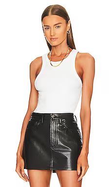 AGOLDE Bailey Tank in White from Revolve.com | Revolve Clothing (Global)