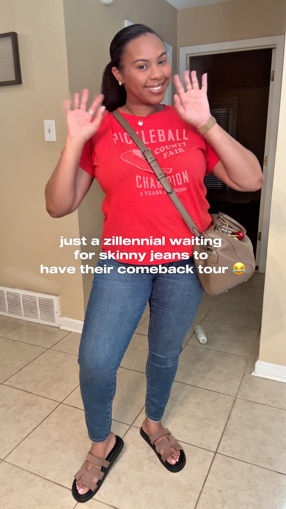 Y’all can keep the barrel jeans 😂

#LTKgrwm #LTKMidsize #LTKootd