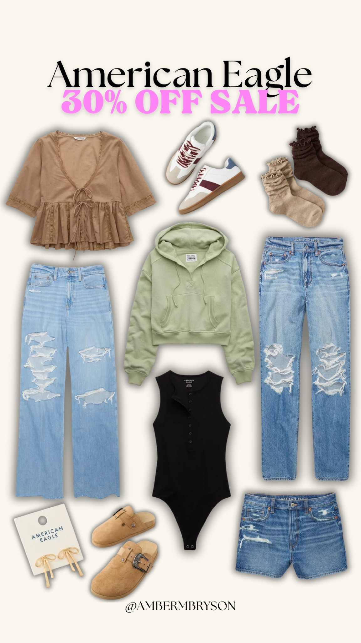 American Eagle 30% off sale #BackToSchool #FallFashion #FallOutfits

#LTKSaleAlert #LTKBacktoSchool