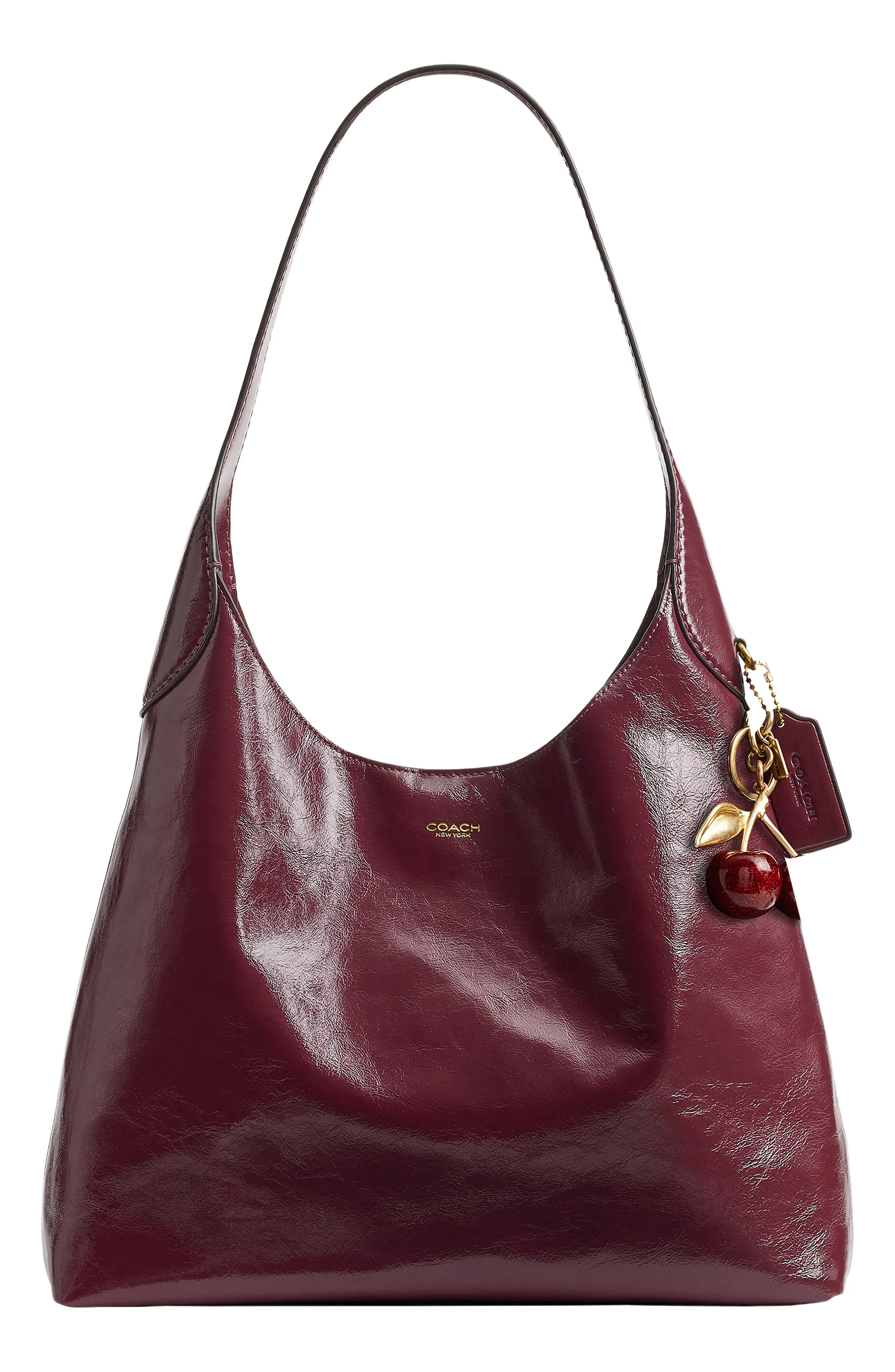 COACH Brooklyn Glazed Leather Shoulder Bag (Women) | Nordstrom | Nordstrom