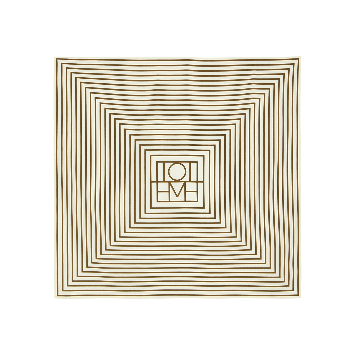 Totême Striped Silk Scarf - Beige | Harvey Nichols (Global)