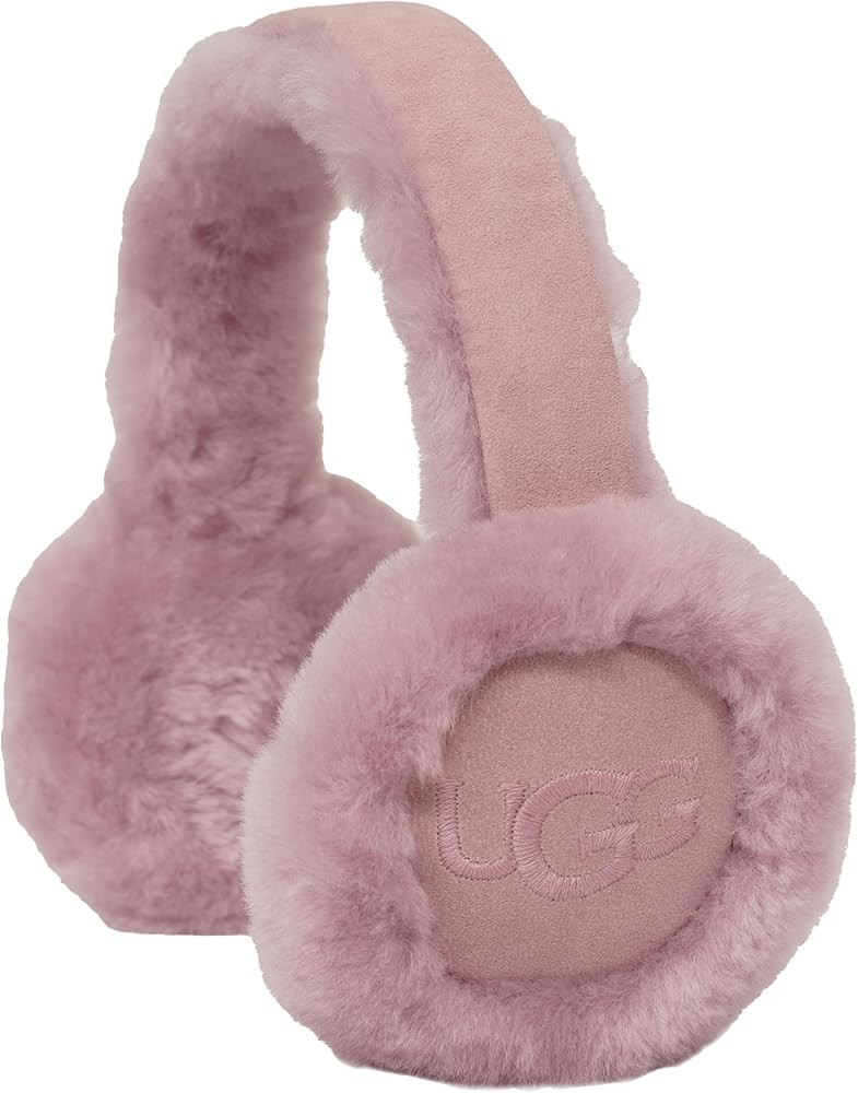 UGG womens Water Resistant Sheepskin Earmuffs With Embroidered Logo | Amazon (US)