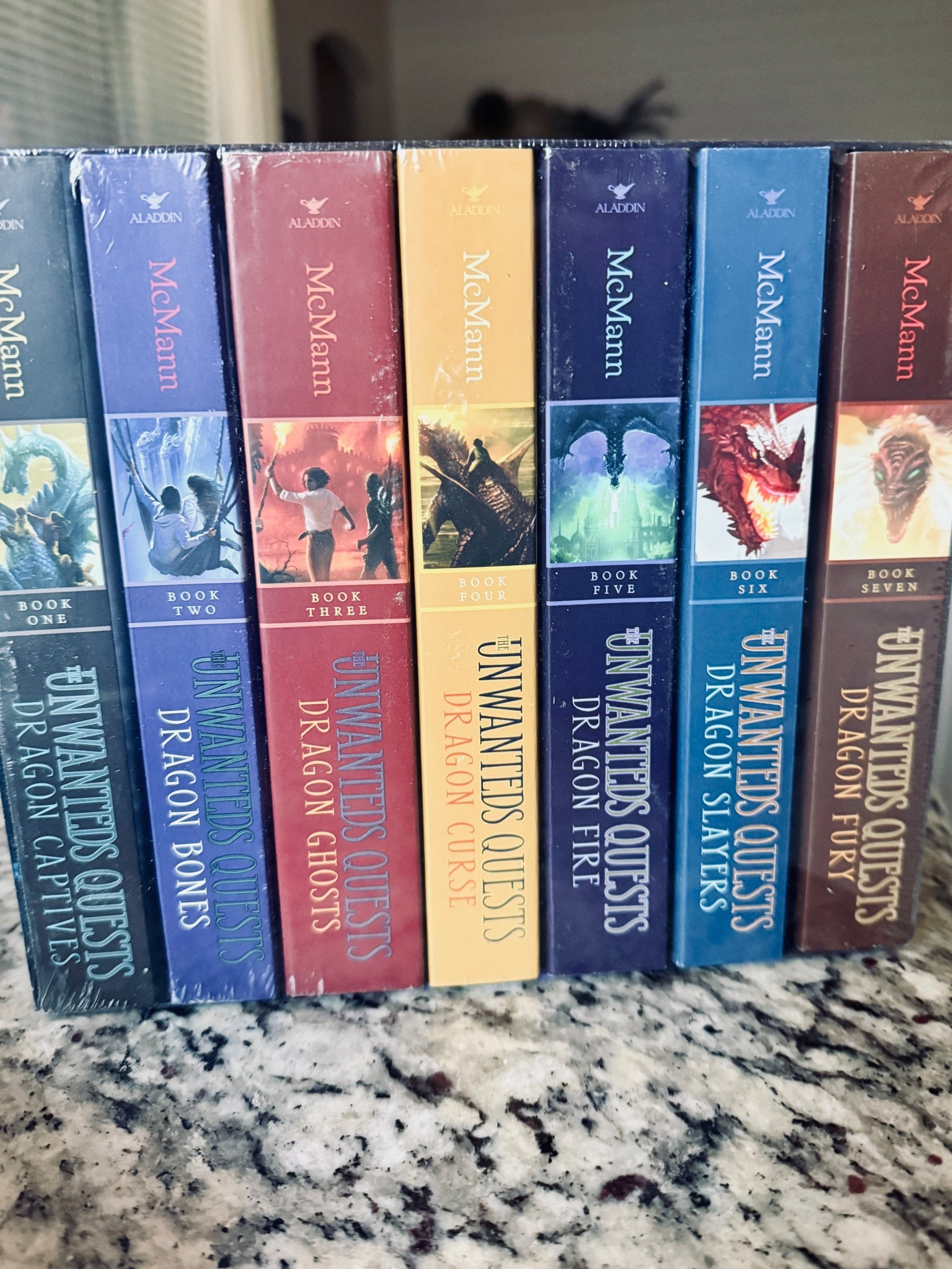 Book Series my 13 year old son is into right now! He scored the entire series for over half off!