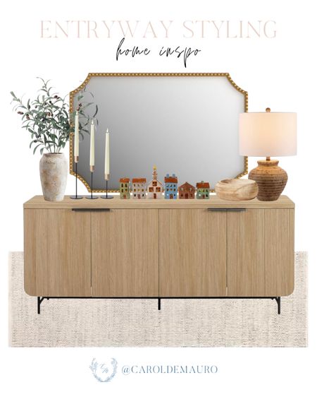 Elevate your entryway with this gold-framed mirror, night lamp, neutral rug and more!
#homedecor #neutralstyle #furniturefinds #springrefresh

#LTKstyletip #LTKhome #LTKSeasonal