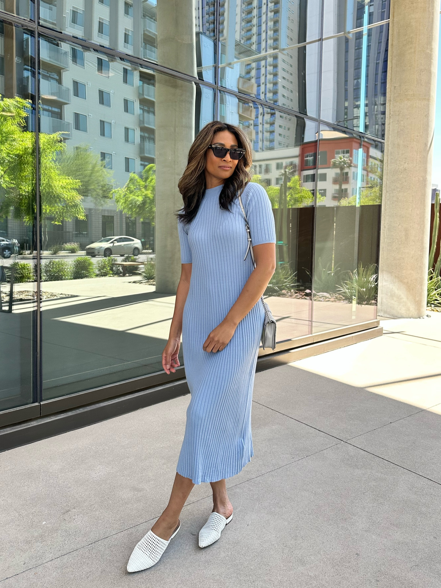 Simple yet elegant ribbed midi dress. Fits true to size.



#LTKover40 #LTKstyletip