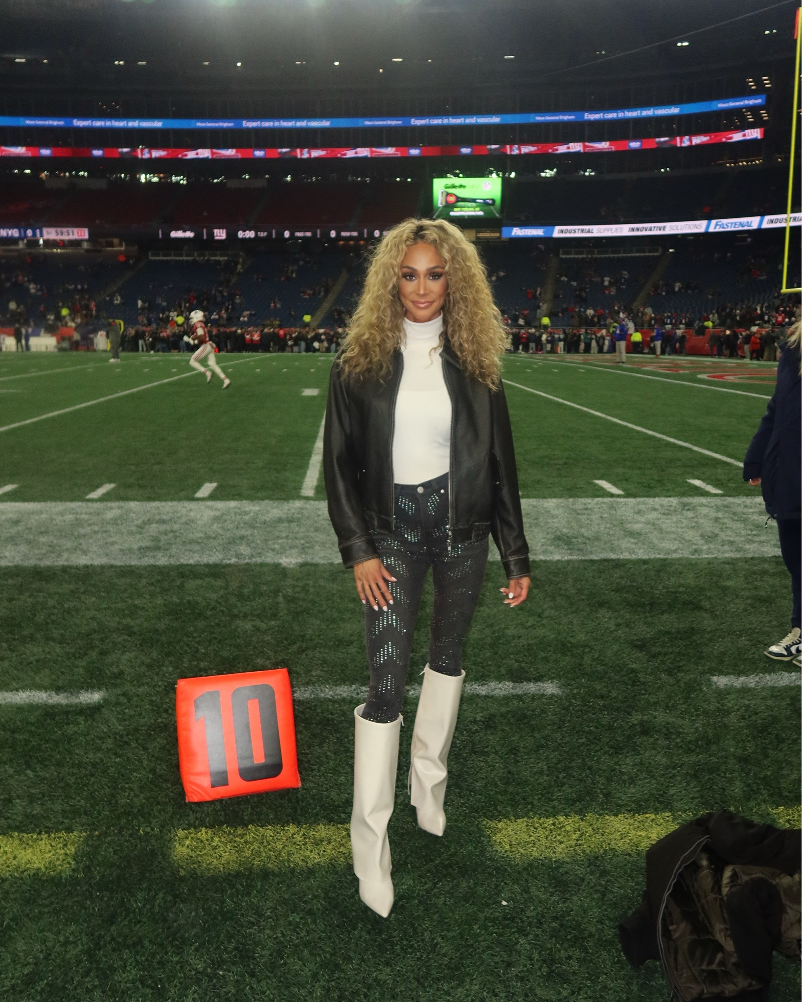 Got so many compliments on this edgy, flashy look! The boots absolutely made it and pairs so nicely with the jeans. The jacket you can wear with so many fits. A fave look for sure>>😏

Ps. Posted other options in case some pieces are sold out! 

#LTKBeauty #LTKHoliday #LTKSeasonal