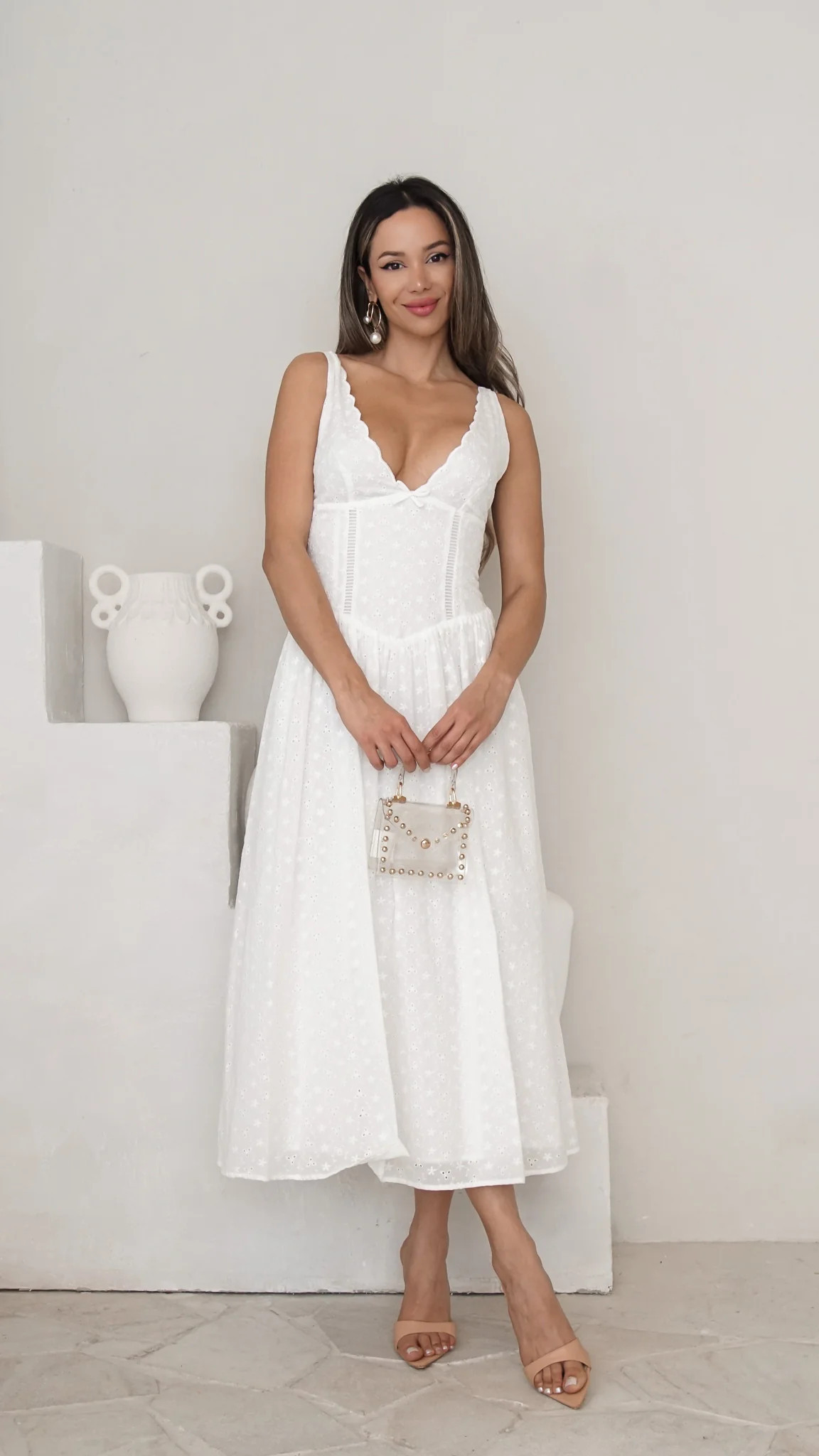 Karina Midi Dress | Steps New York