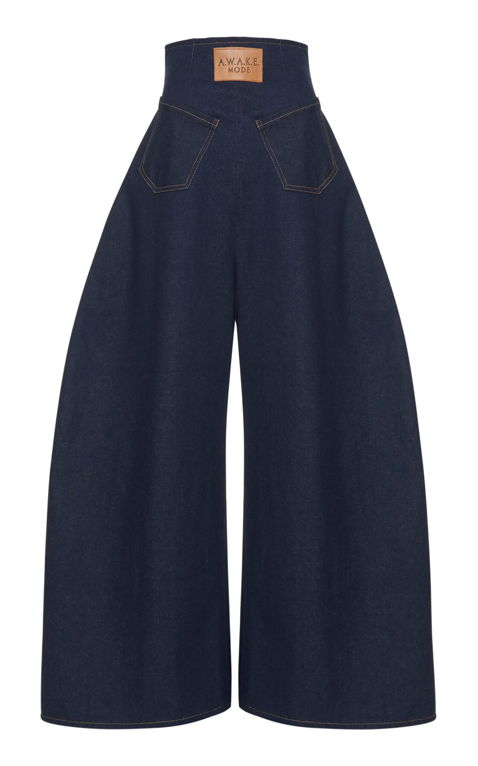 Reversed Rigid High-Rise Rounded Jeans | Moda Operandi (Global)