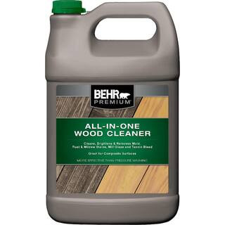 BEHR PREMIUM 1 gal. All-In-One Wood and Deck Cleaner 06301N - The Home Depot | The Home Depot