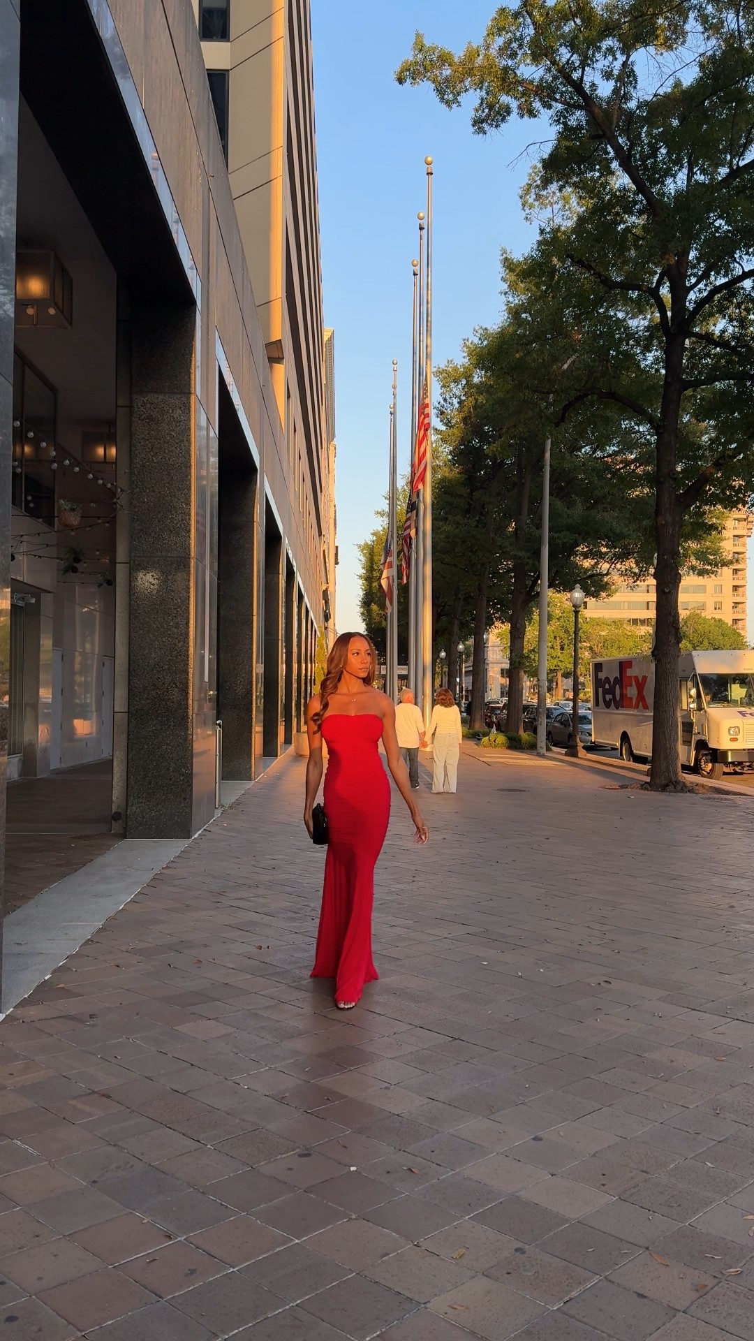 Wearing a size XS in this strapless Norma Kamali fishtail gown ❤️ (It runs large, so I needed an XXS but it was sold out & I got it tailored) Perfect for a black tie event ❤️


#LTKHoliday #LTKWedding