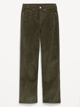 Higher High-Waisted Wide-Leg Corduroy Pants for Women | Old Navy (US)