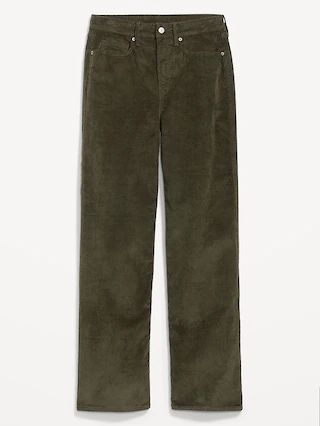 Higher High-Waisted Wide-Leg Corduroy Pants for Women | Old Navy (US)