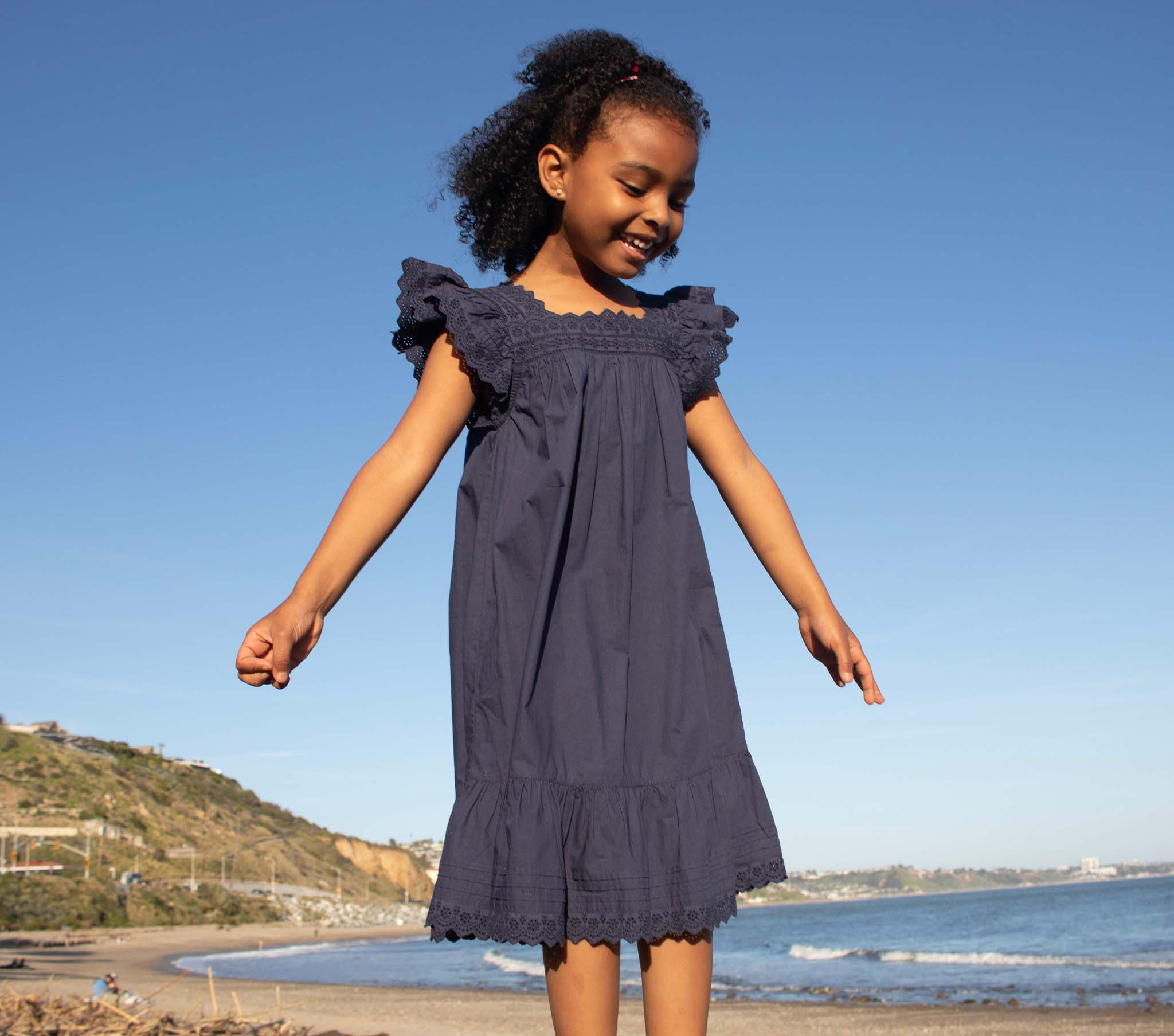 Lily Dress - Adriatic | DÔEN | DOEN