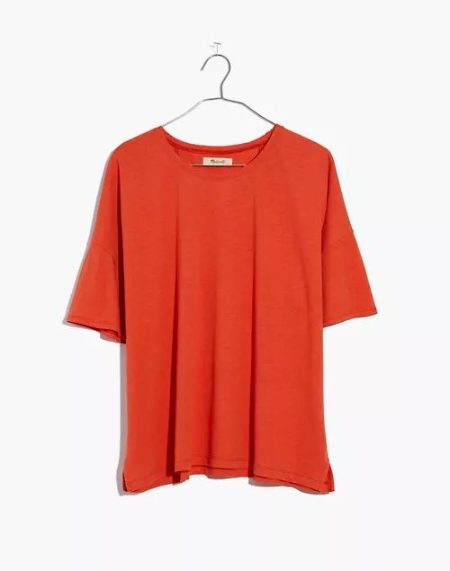 Raw-Edged Hangout Tee | Madewell