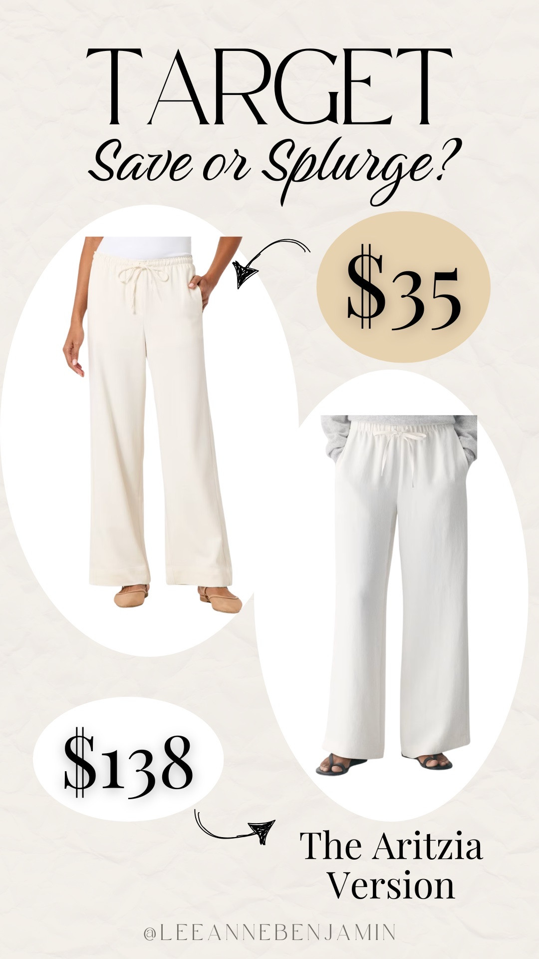 Would you save or splurge on these adorable linen pants? 

#LTKdayinmylife #LTKmomlife #LTKgrwm