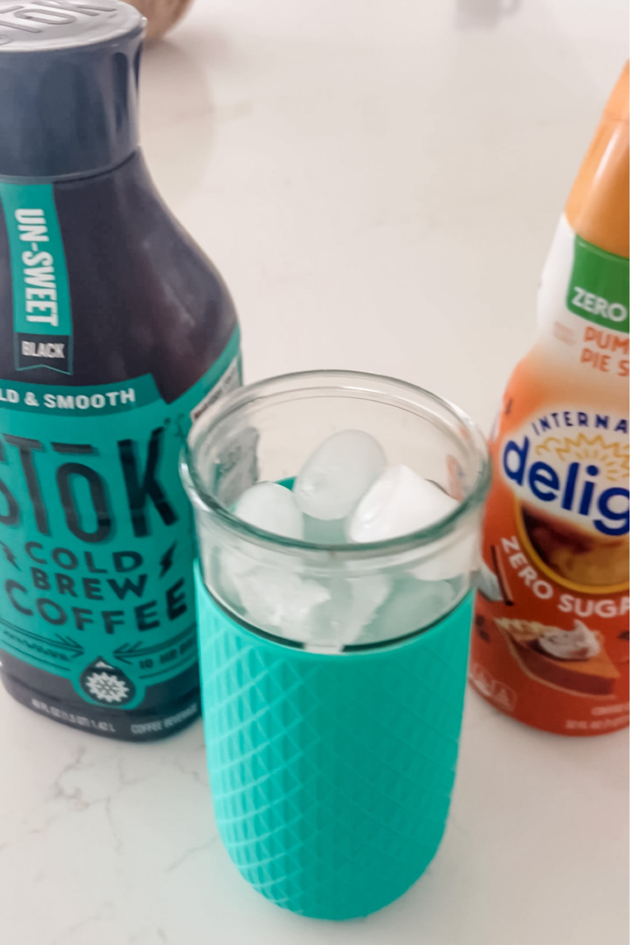 My favorite easy pumpkin spiced ice coffee drink without the calories! 😋

#LTKhome #LTKfitness #LTKSeasonal