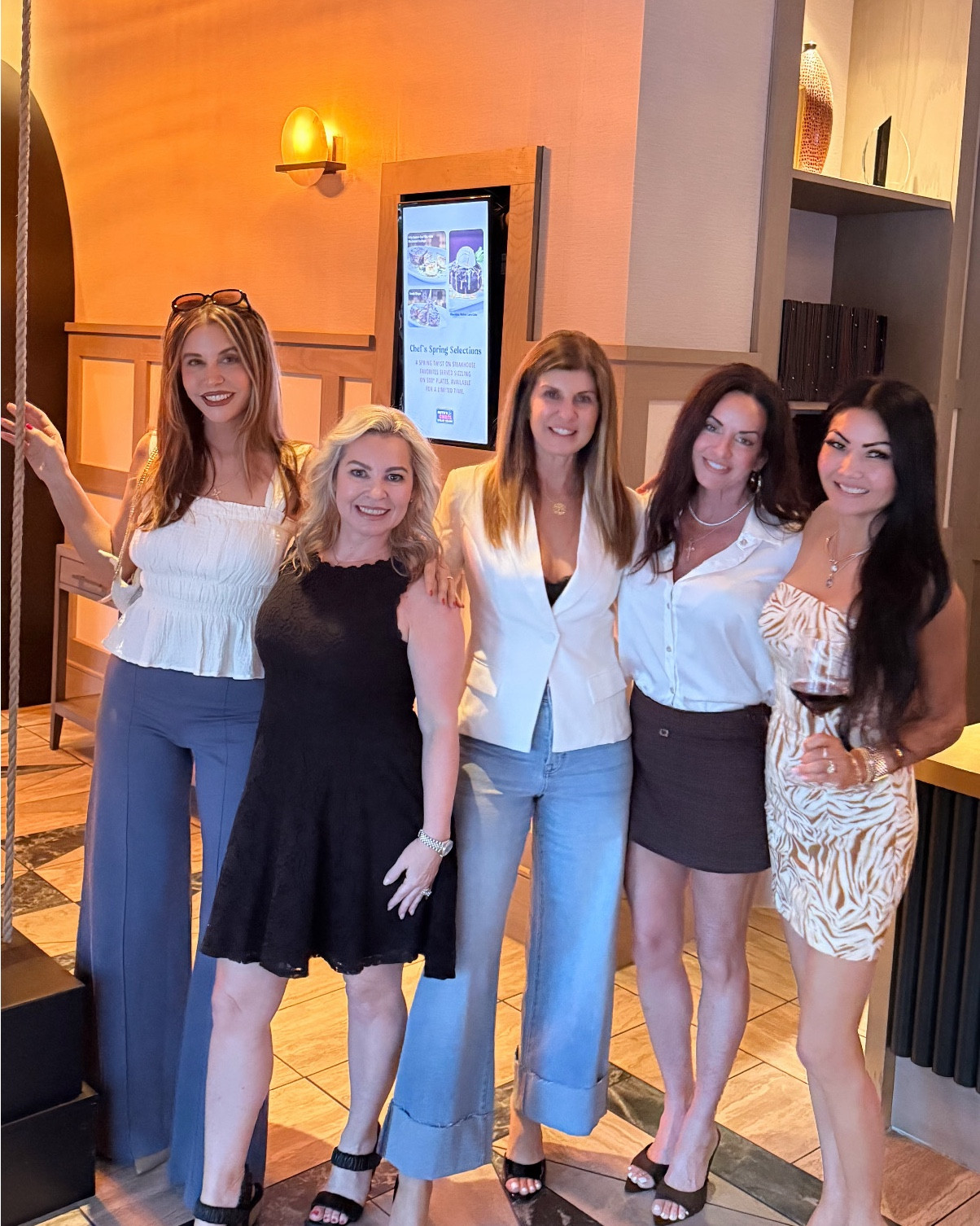 Birthday Party Dinner Outfit! My peplum white top is on super sale! True to size! I’m in small. My ponte knit wide leg pants comes in multiple colors I am in Sea Blue and are true to size as well. I’m in small! All accessories linked too! Springtime ootd! 

#LTKootd #LTKSaleAlert #LTKSeasonal