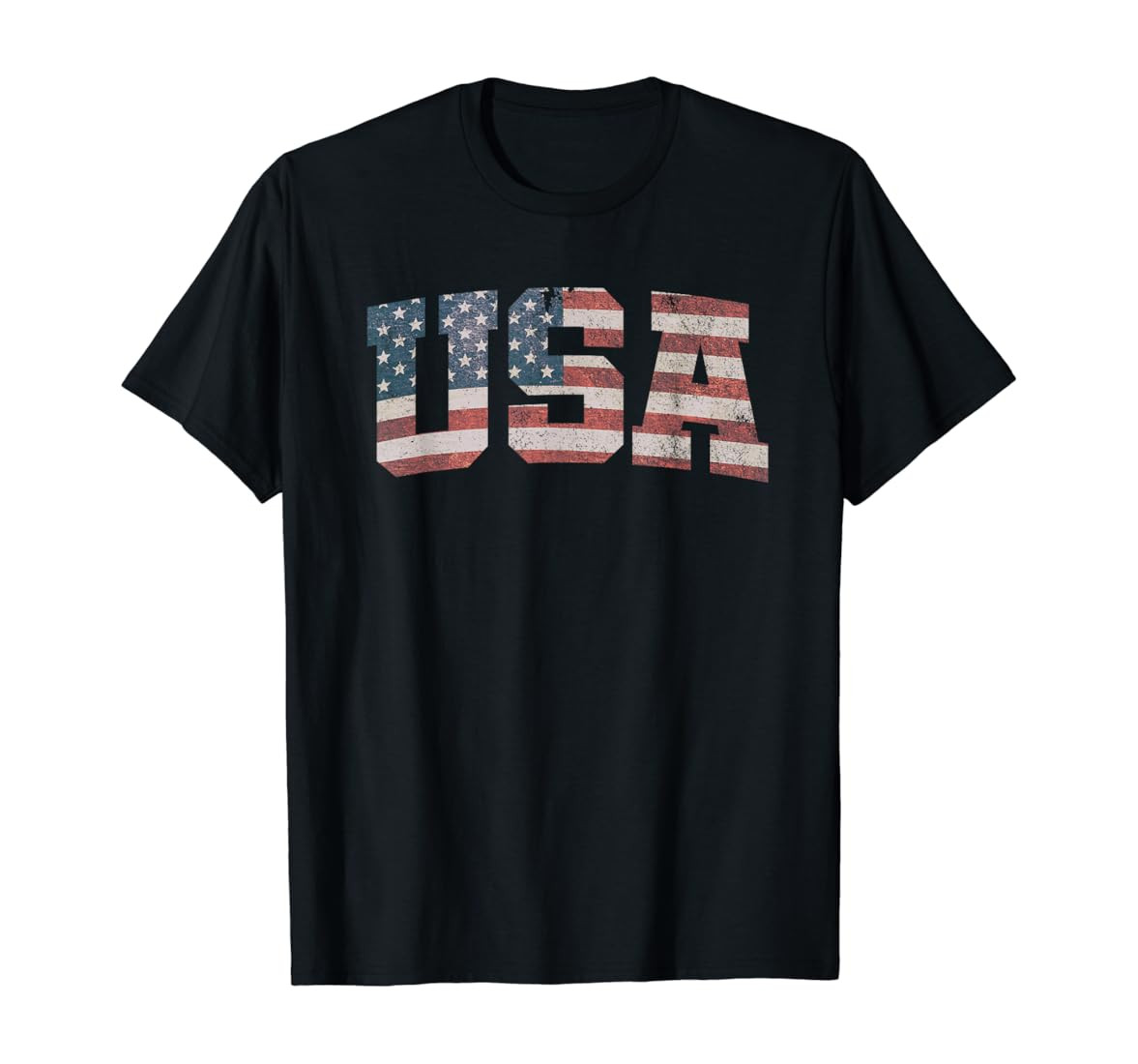USA US Flag Patriotic 4th of July America T-Shirt | Amazon (US)