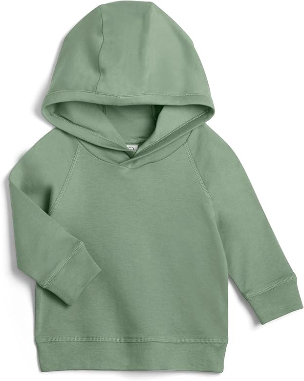 Colored Organics Infant Toddlers and Kids Organic Cotton Long Sleeve Hoodie Pullover Tee Shirt To... | Amazon (US)