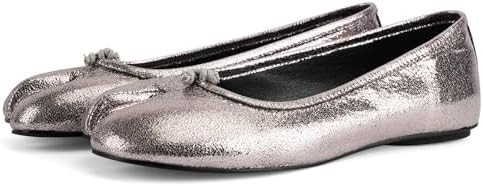 Tabi Ballet Flats Shoes for Women Rounde Toe Wide Width Split Toe Low Heel Comfortable Flats Shoe... | Amazon (US)