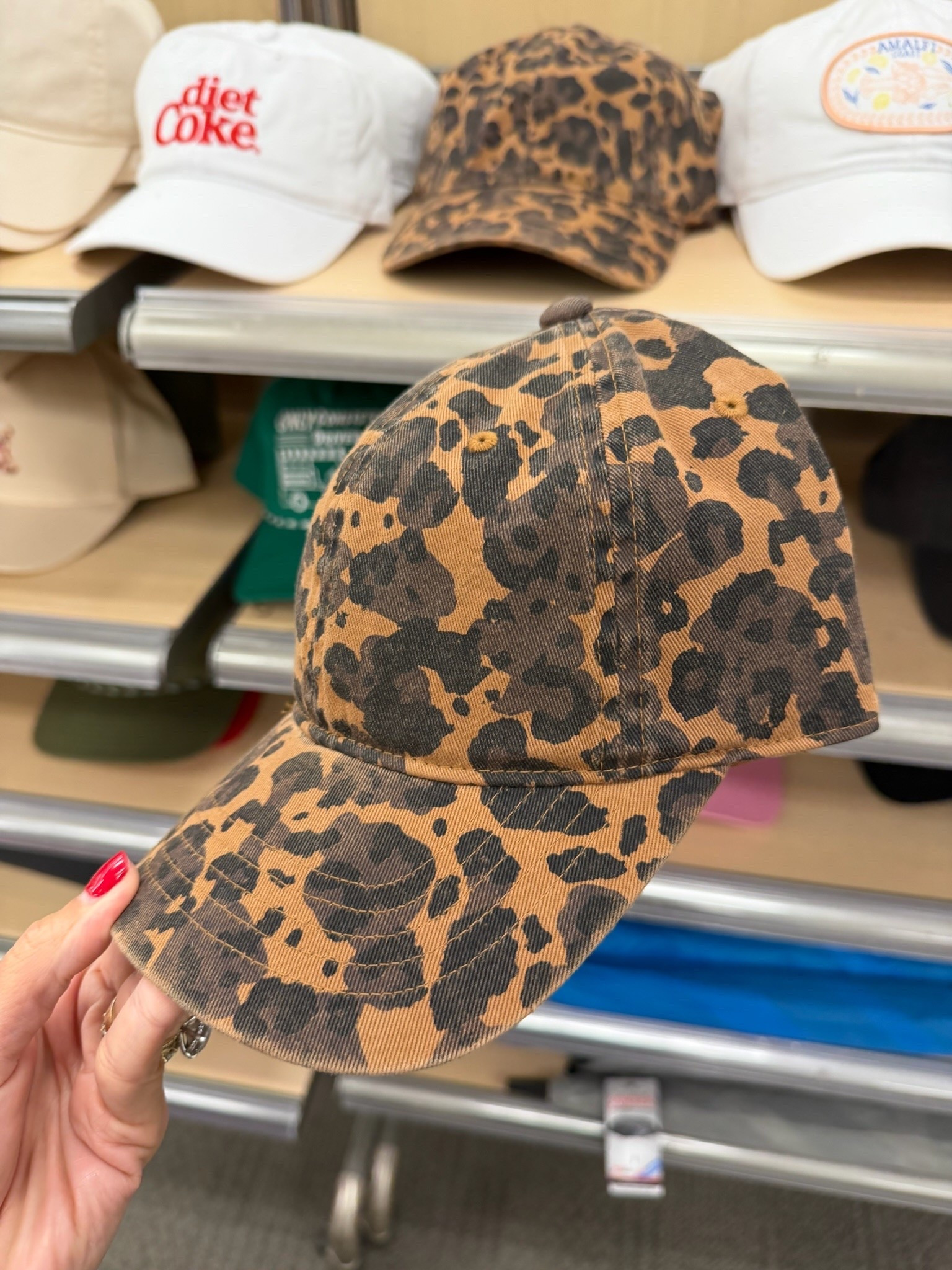 A leopard print baseball hat is such an easy way to make leggings, denim, or a simple sweatshirt feel more interesting. I love it for messy hair days, errands, travel, or adding a little print to an otherwise neutral fall outfit.

leopard baseball hat, leopard print hat, fall accessories, baseball cap, casual fall outfit, animal print accessories, everyday hat, travel outfit, athleisure accessories, women’s fall fashion, TheMomInStyle

#LTKootd #LTKSeasonal #LTKOver40