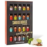 Smokehouse by Thoughtfully Ultimate Grilling Spice Set, Grill Seasoning Gift Set Flavors Include ... | Amazon (US)