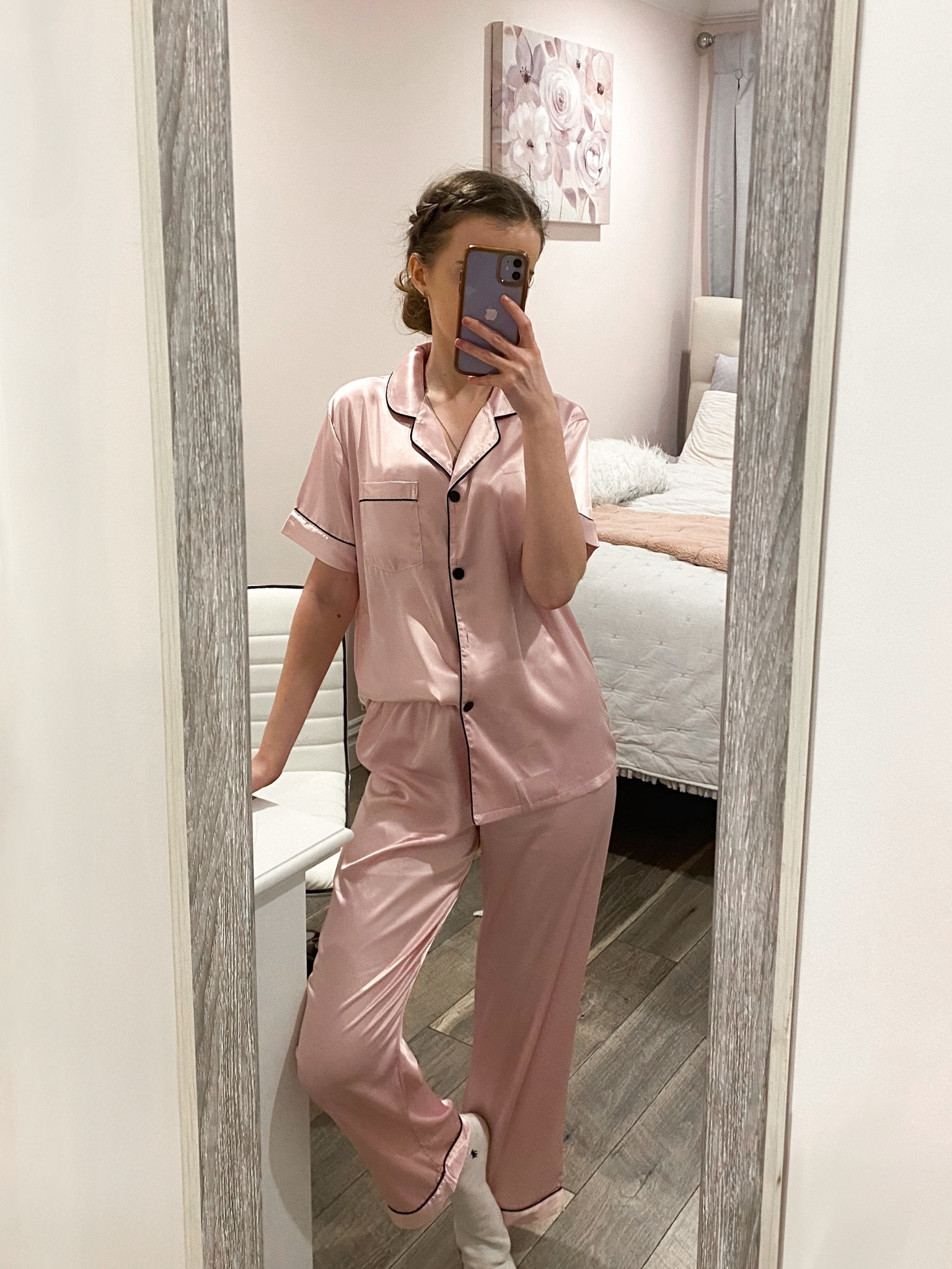 This pink satin pajama set and slippers are perfect for a self-care night, Galentine’s sleepover, or a romantic night in.
.
.
.
.

Valentine’s Day outfit | valentines pajamas | pajama set | galentines pajamas | self care gifts | Valentine’s Day gifts for her | cozy outfit | girls night in | sleepwear | lounge set | lounge wear | cute pajamas | pink pajamas 

#LTKSeasonal #LTKU #LTKSaleAlert #LTKGiftGuide #LTKWorkwear #LTKTravel #LTKShoeCrush #LTKItBag #LTKStyleTip

#LTKFindsUnder100 #LTKParties #LTKFindsUnder50