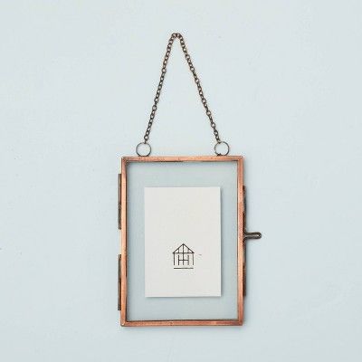 3.5" Hinged Frame Ornament Copper - Hearth & Hand™ with Magnolia | Target
