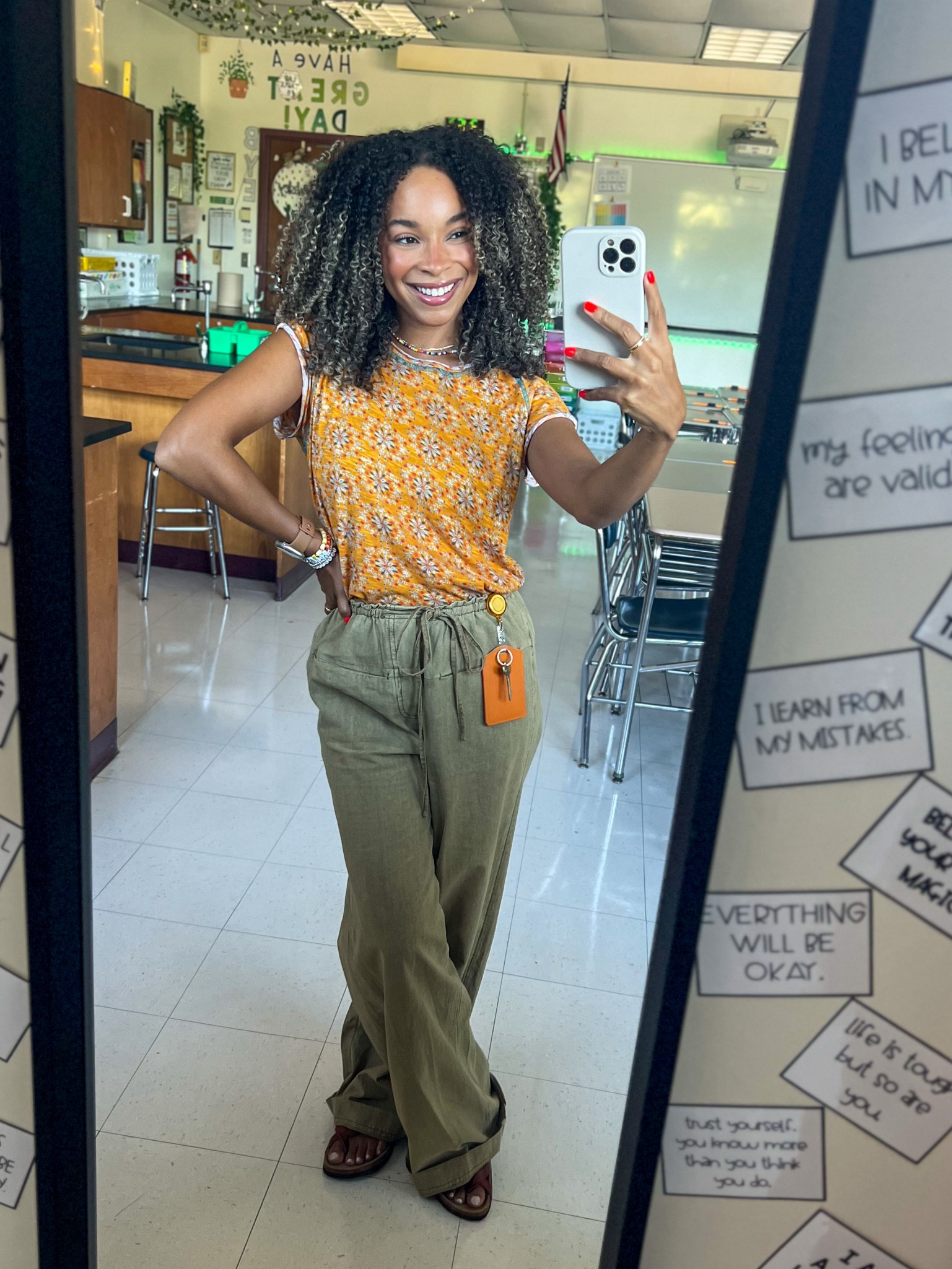 Teacher Outfit ✨ Pants are the Free people Hudson Canyon pants but rented from #nuuly 

#LTKWorkwear #LTKFallSale #LTKStyleTip