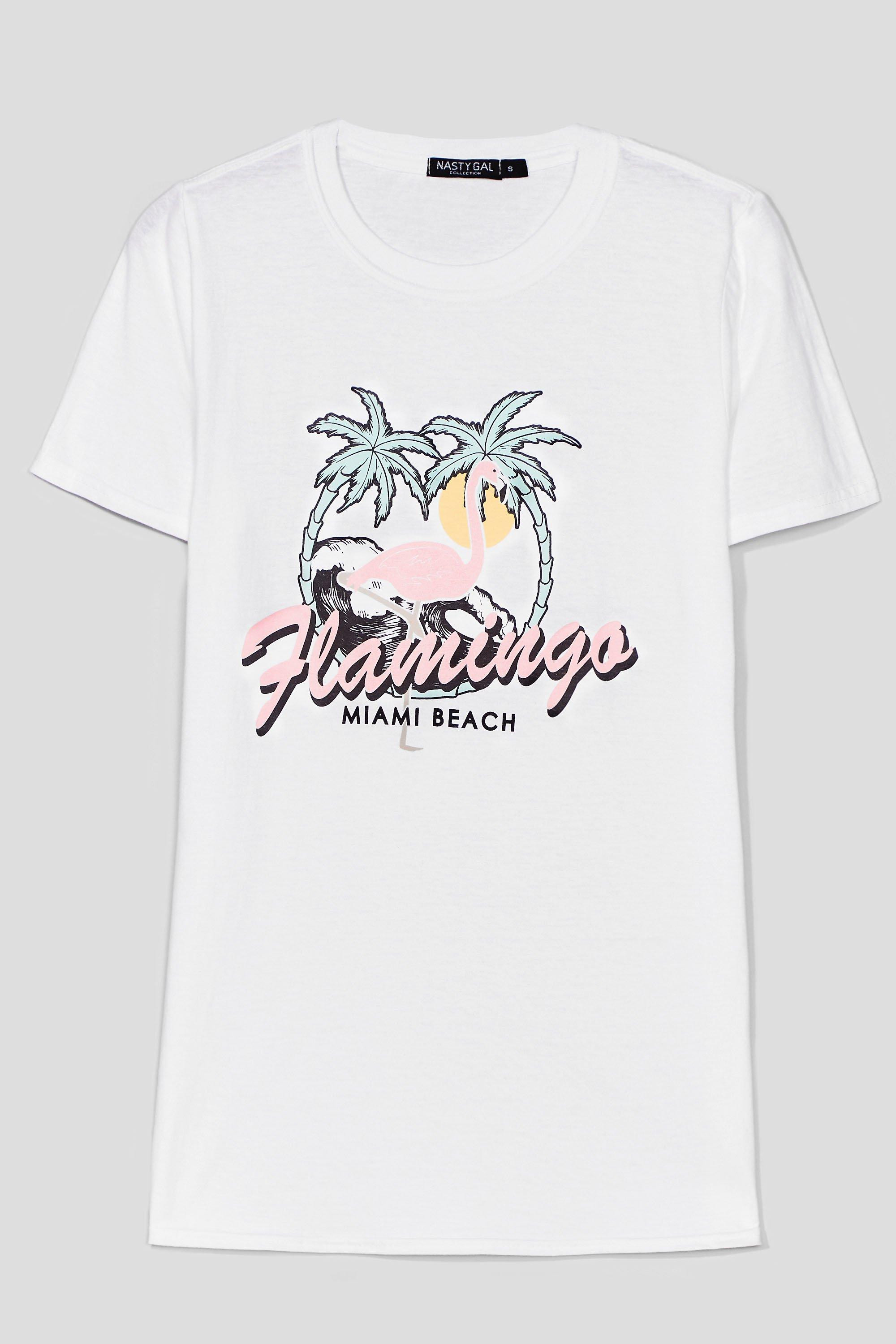 Keep Palm Miami Beach Graphic Tee | NastyGal (US & CA)