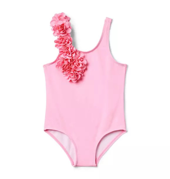 Recycled Rosette Swimsuit | Janie and Jack