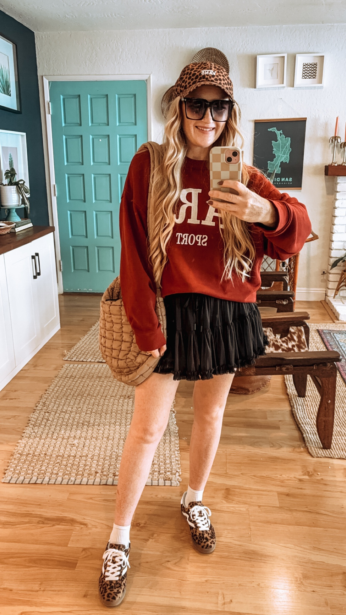 Activewear made adorable 🎀 this tulle tiered activewear skirt is literally the CUTEST thing ever! Athletic material, pockets, elastic waist, shorts underneath, super functional but so darn cute! 

Wearing L at 150 lbs and 5’7” for reference in both sweatshirt and skirt. 

Activewear, workout look, activewear looks, athleisure, Amazon finds, Amazon activewear, tennis skirt, pickleball outfit, pickleball style, activewear skirt, affordable activewear, skort, tulle skirt, athleisure outfit, mom style, mom outfit, activewear look, activewear style, lululemon look for less, athleta look for less, alo yoga look for less

#LTKStyleTip #LTKFitness #LTKActive