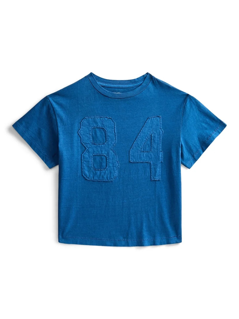 Weekend Academy Boys Varsity Tee with Short Sleeves, Sizes 4-18 | Walmart (US)
