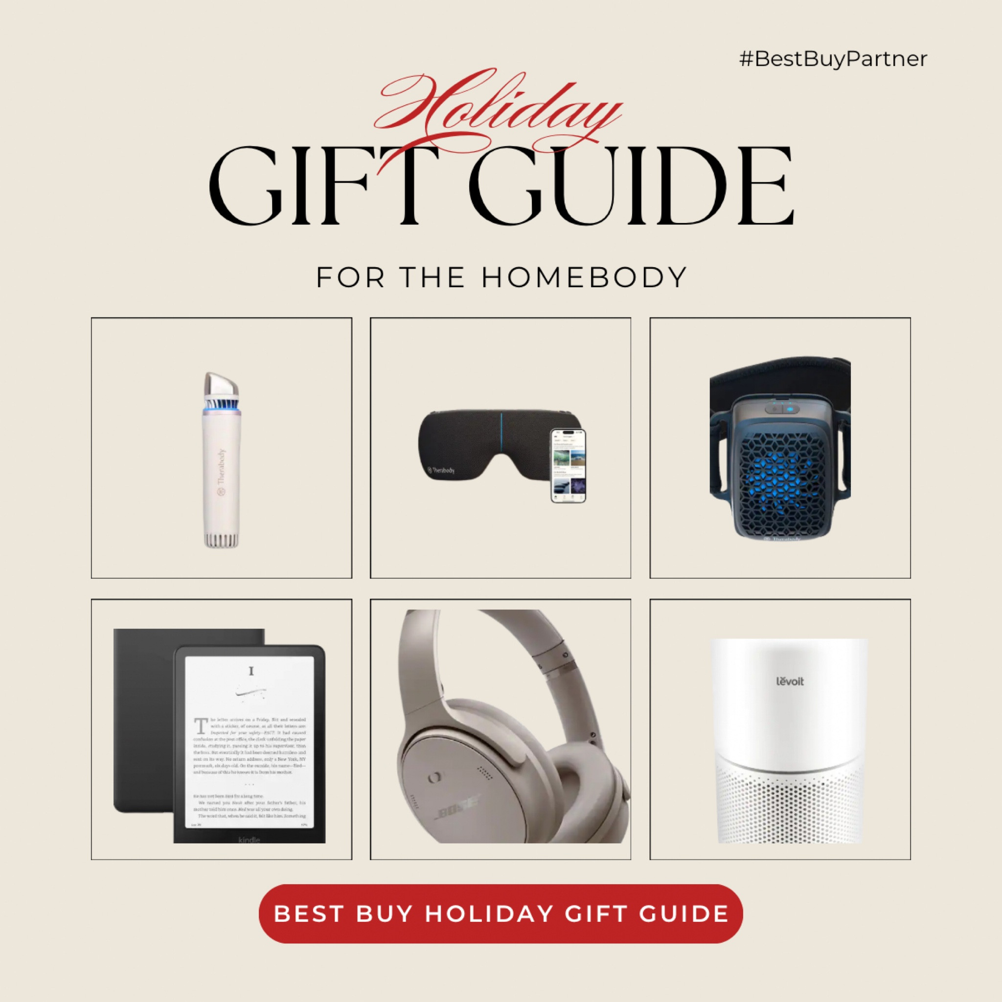 #bestbuypartner a few of my favorite wellness inspired tech gifts from @bestbuy so perfect for cozy mornings, quiet, focus time, or winding down at night. I’ll LinkedIn one place for you to shop as gifts for this season! 

#LTKGiftGuide #LTKHoliday