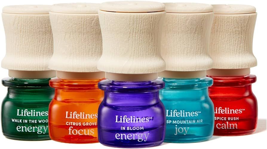 Essential Oil Blends Discovery Set for Essential Oil Diffusers 5-Pack, 100% Pure Essential Oils &... | Amazon (US)