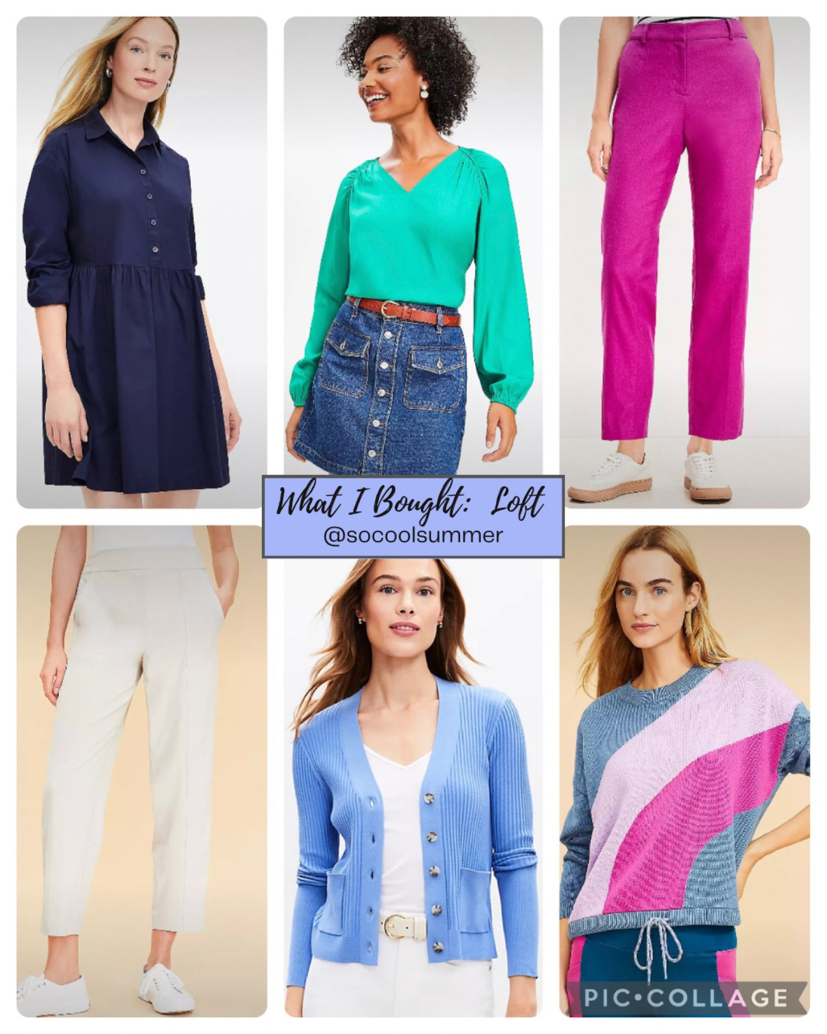 What I ordered from Loft’s sale last weekend.  Try on pics on other posts.

Colors are excellent for summers!

#hocsummer #coolsummer #lightsummer #softsummer #pastelsummer #darksummer #brownsummer #sweetpeasummer #summerpalette #summerfinds

#LTKworkwear #LTKSeasonal #LTKsalealert