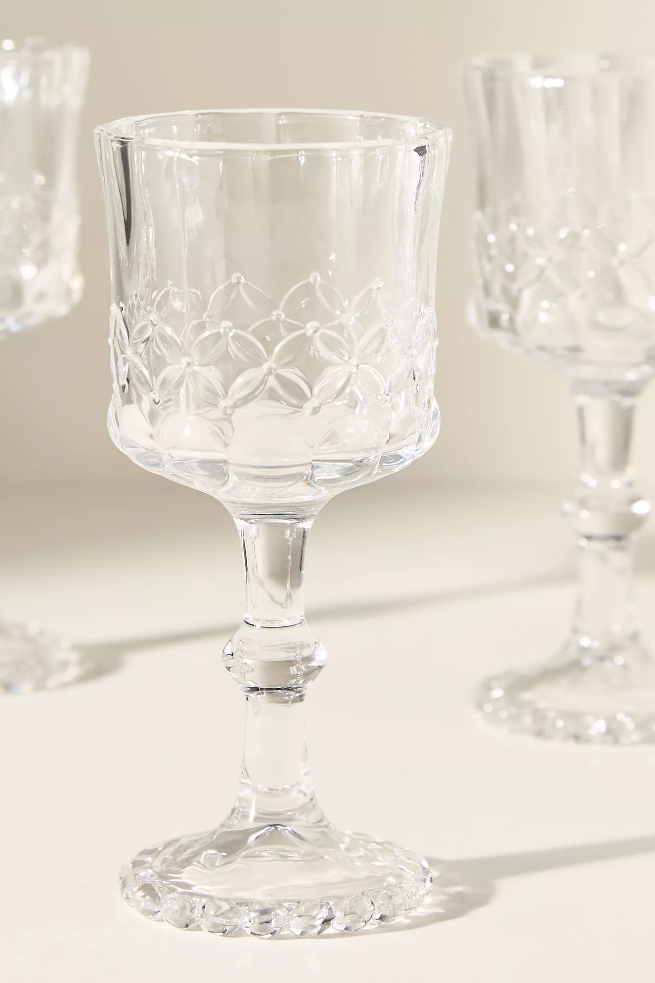 Savannah Wine Glasses, Set of 4 | Anthropologie (US)