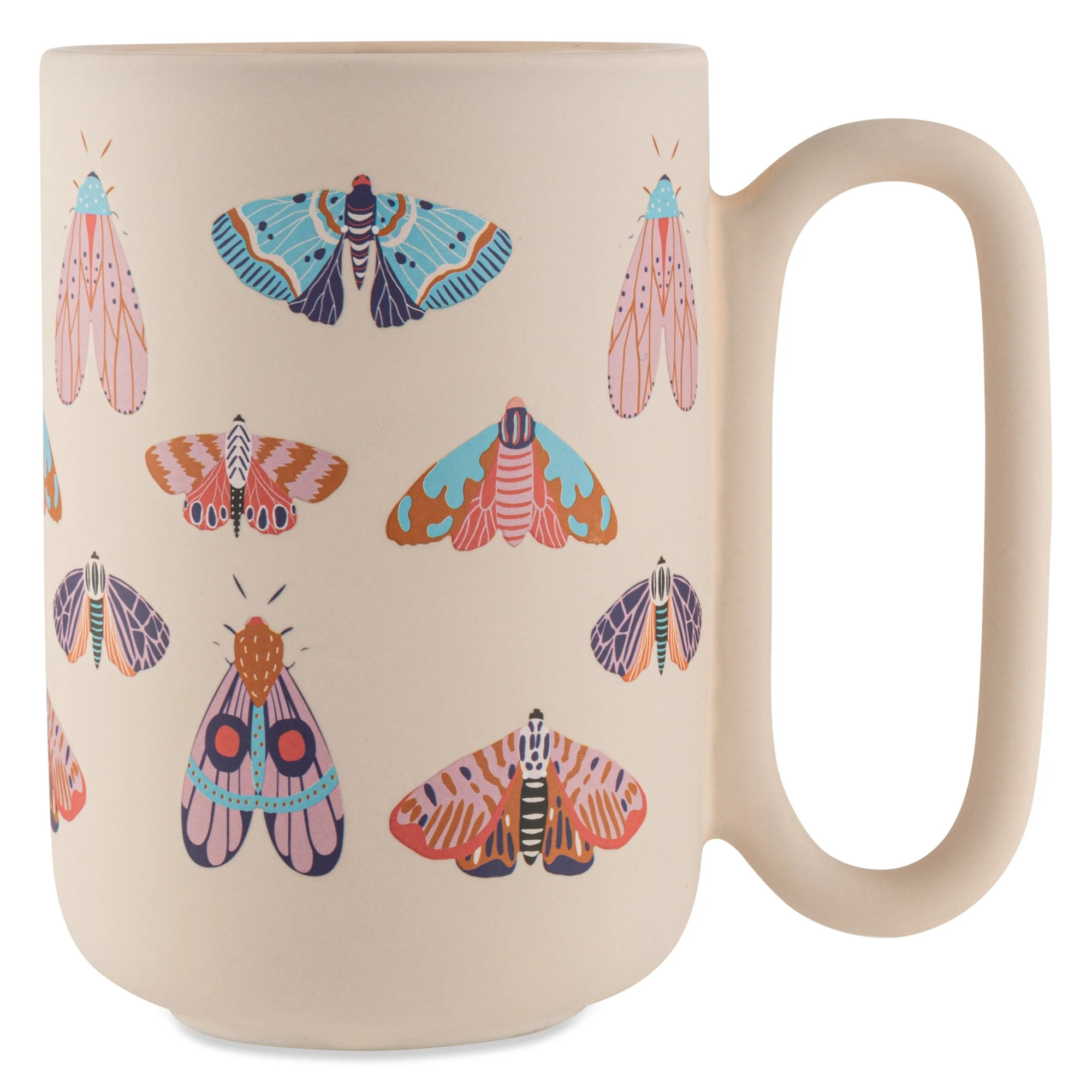 Thyme & Table Stoneware Soft Touch Butterfly Mug, 22 fl oz | Walmart (US)